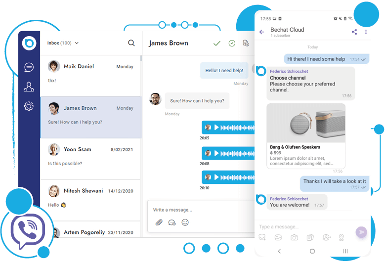 pagina web integrations - viber - bechat cloud (1)